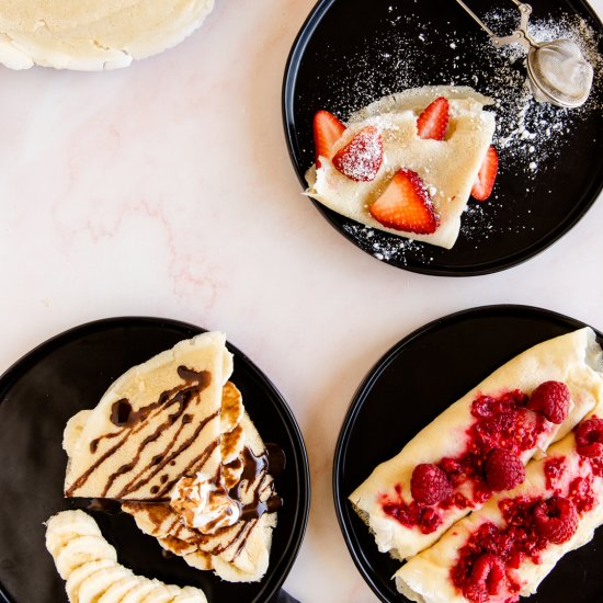 Easy Blender Crepes