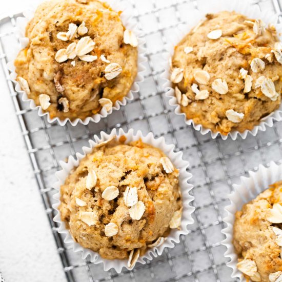 Banana Carrot Muffins