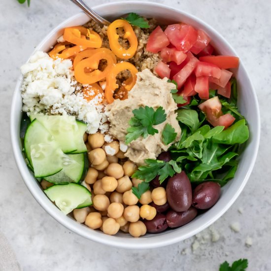 Mediterranean Buddha Bowl