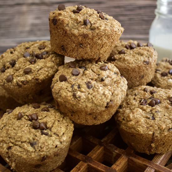 Chocolate Chip Bran Muffins