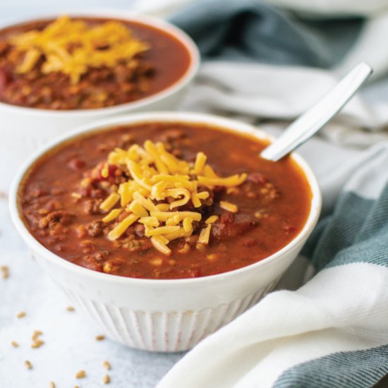 Wheat Berry Chili