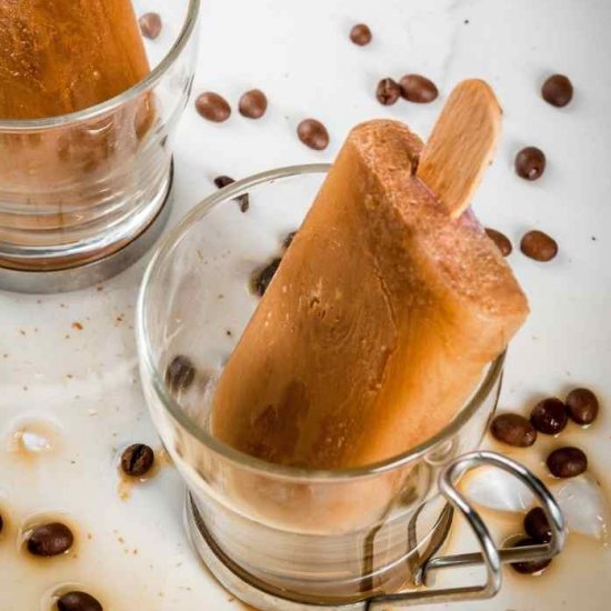 Iced Coffee Popsicles Recipe