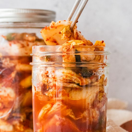 Quick and Easy Homemade Kimchi