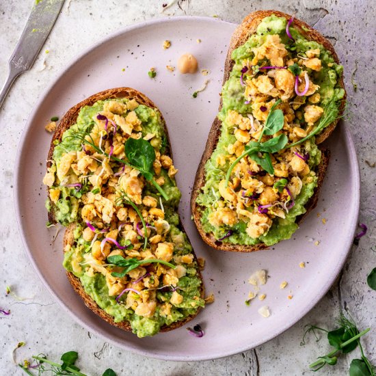 Protein-Packed Avocado Toast