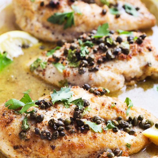 Lemon Chicken Piccata Recipe