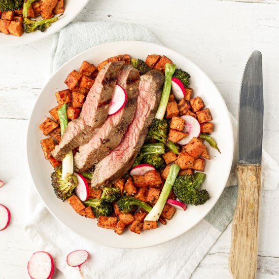 Flank Steak and Roasted Vegetables