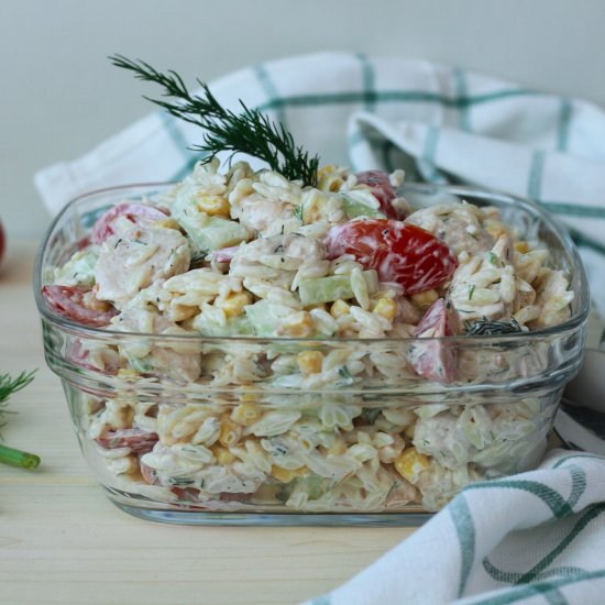 Orzo salad