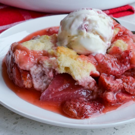 Strawberry Cobbler