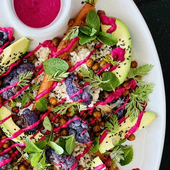 plant-based splatter platter