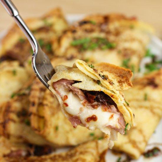 Crespelle Prosciutto e Formaggio