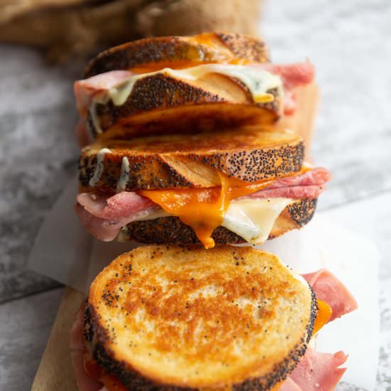 Ham Grilled Cheese