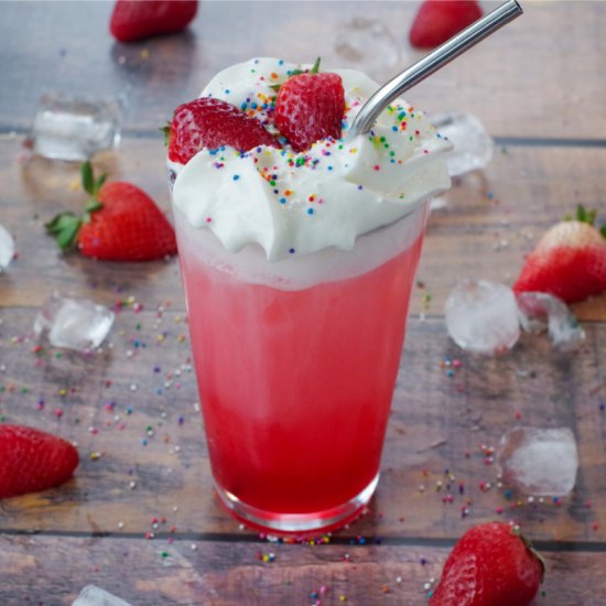 Strawberry Italian Soda