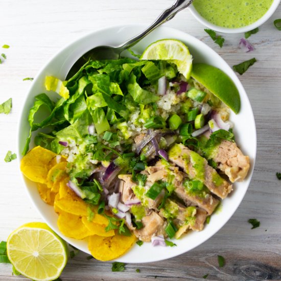 Easy AIP Chicken Fiesta Bowls