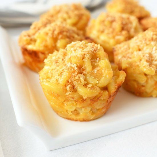 Muffin Tin Macaroni & Cheese Cups