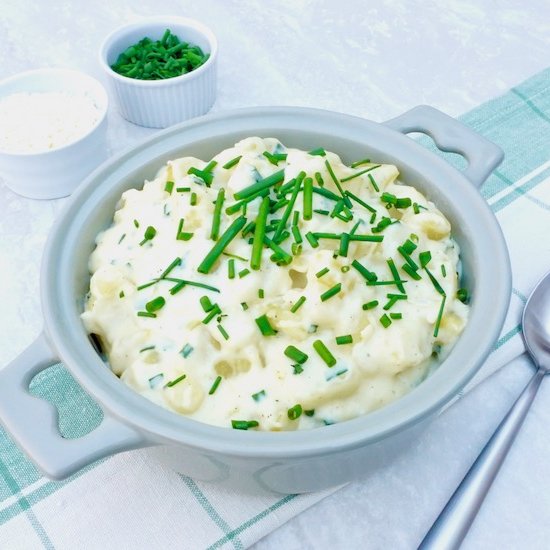 Cheesy Chive Potatoes