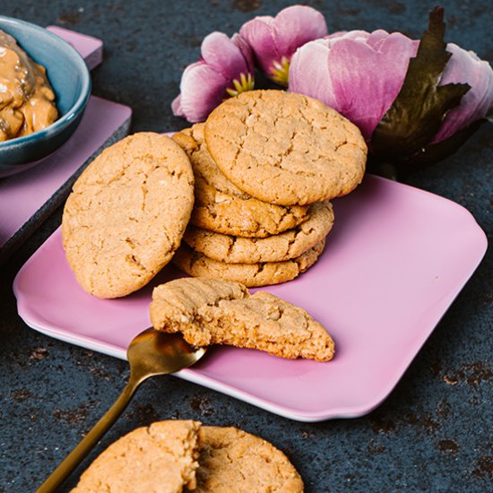 Keto Peanut Butter Cookies