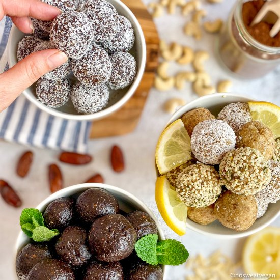 Girl Scout Cookie Bliss Balls