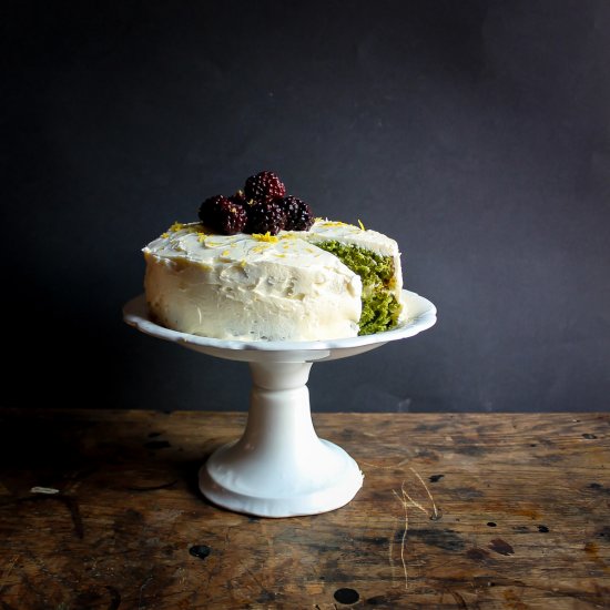 Stinging Nettle Cake