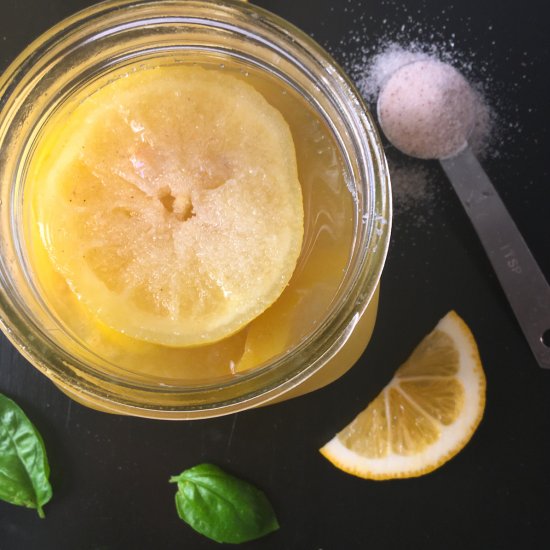 Fermented Lemons (Preserved Lemon)