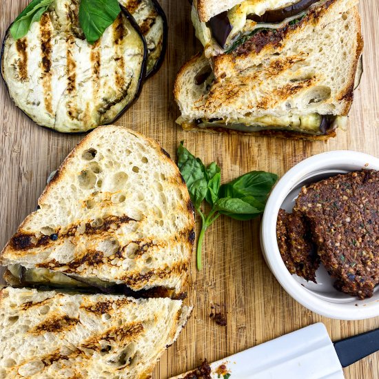 Grilled Eggplant Panini