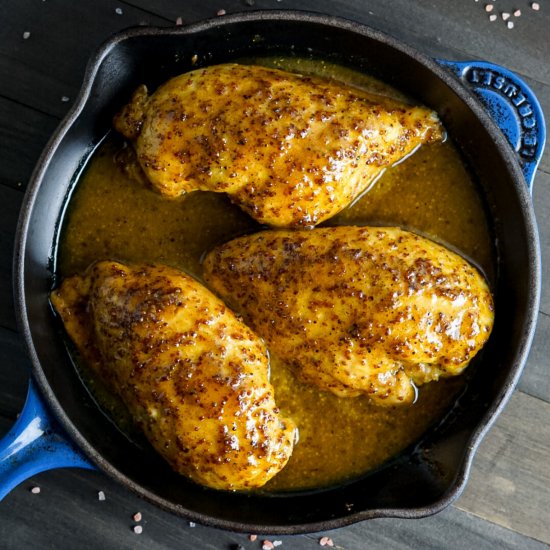 Curry Maple Mustard Chicken