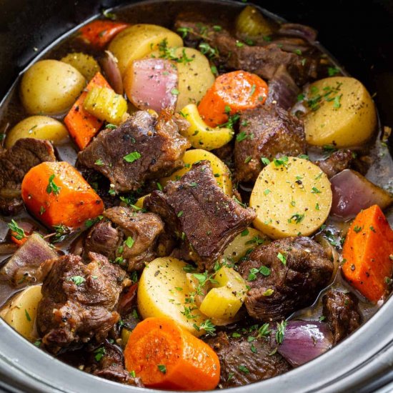 Slow Cooker Beef Stew