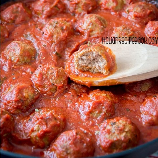 Polpette – Italian Meatballs