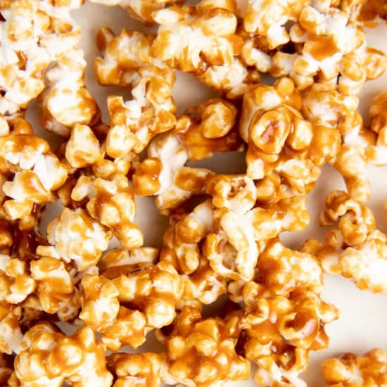 Homemade Caramel Popcorn Recipe