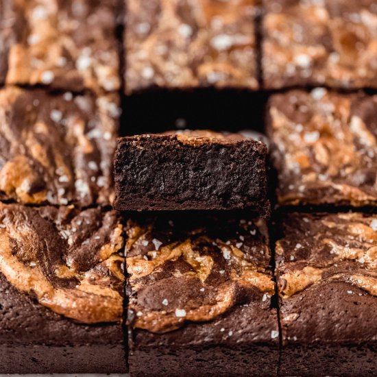 Chewy Halva Brownies