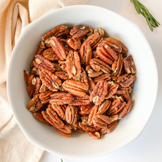 Rosemary Spiced Pecans