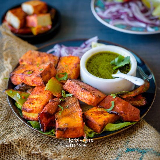 Vegan Tandoori Tofu Tikka