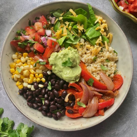 Vegetarian Burrito Bowl