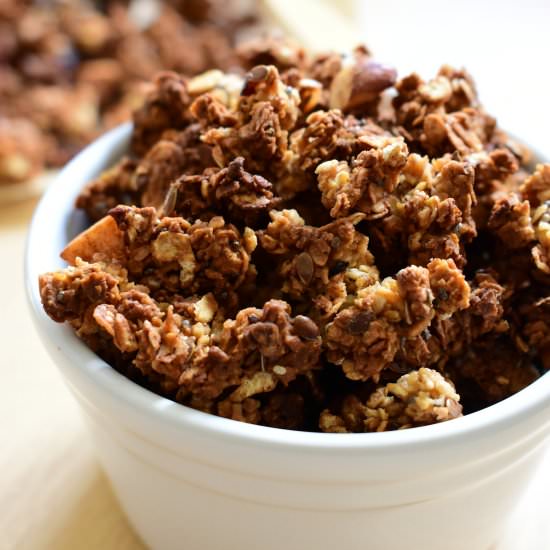 Homemade granola