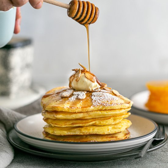 Soufflé-Style Pancakes with Ricotta