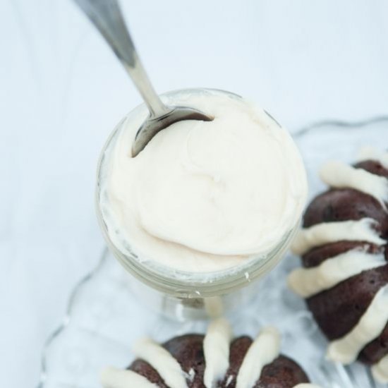 4 Ingredient Cream Cheese Frosting