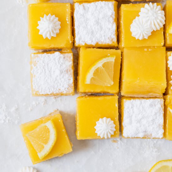 Bright Lemon Bars