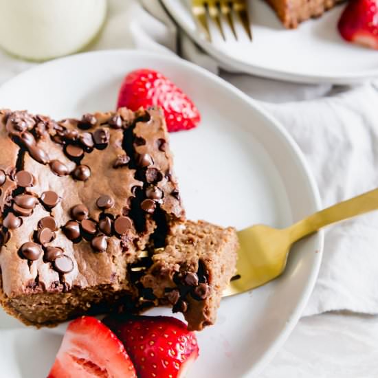 Chocolate Baked Oats