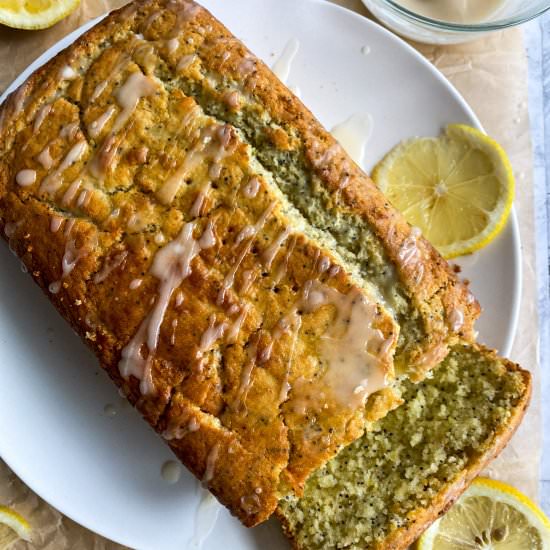 Lemon Poppy Seed Loaf Cake