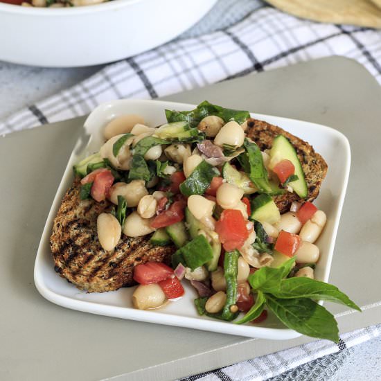 Easy Cannellini Bean Salad