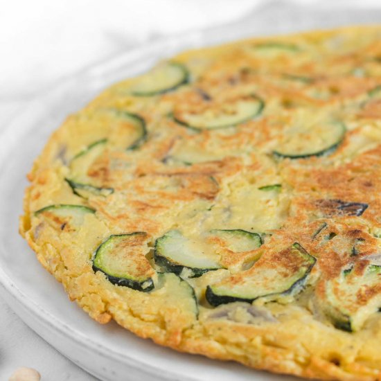 Vegan Frittata – no egg, no tofu