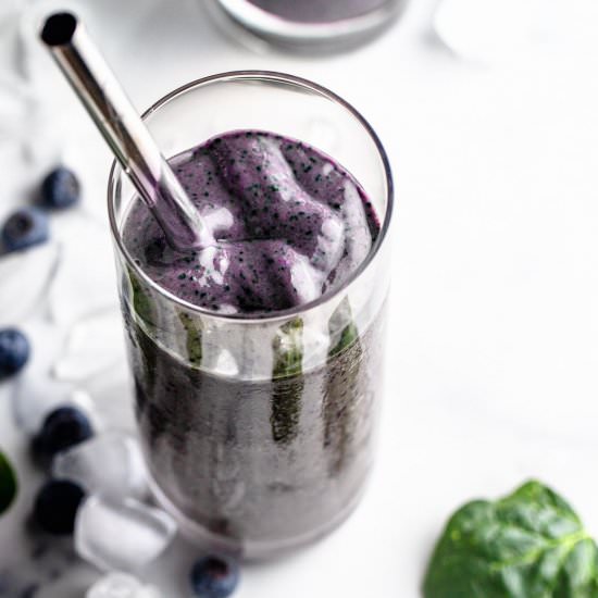 Blueberry Spinach Smoothie