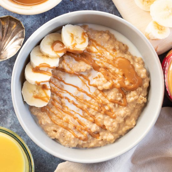 Biscoff Porridge (Oatmeal)