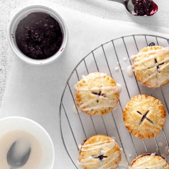 Blueberry Pie Cookies