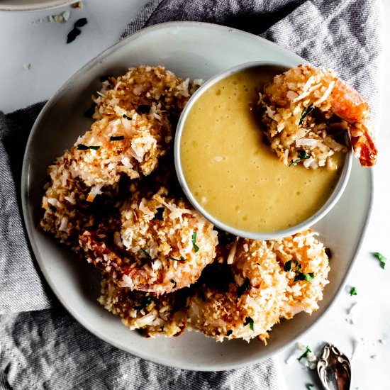 baked coconut shrimp