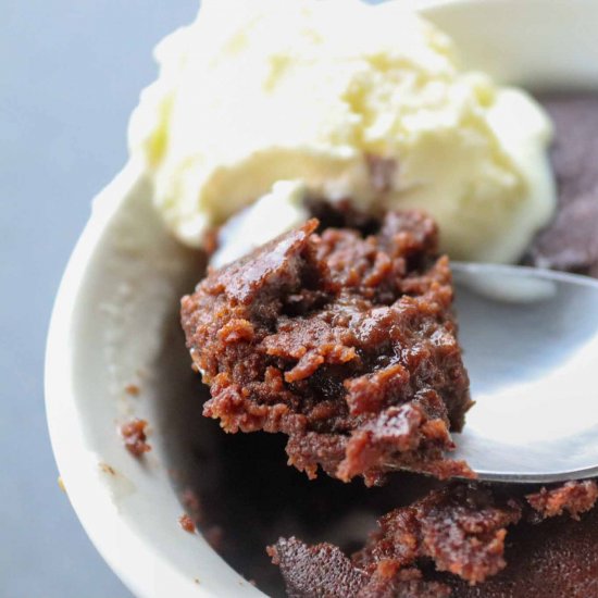 Air Fryer Individual Chocolate Cake