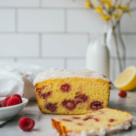 Lemon Raspberry Sweet Bread