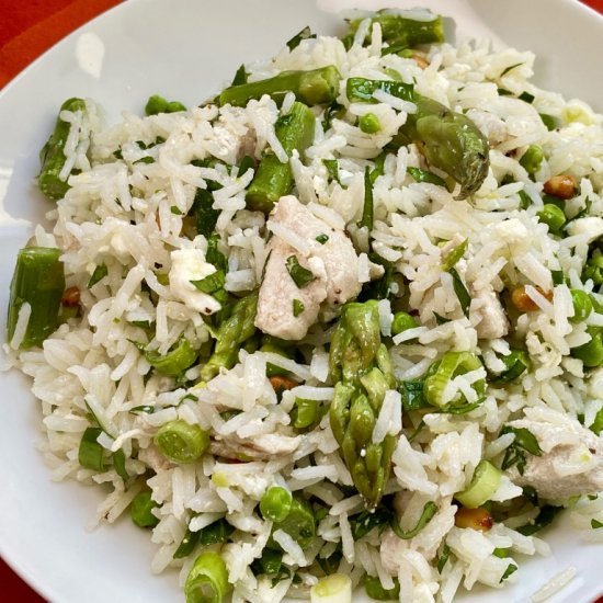 Chicken and Rice Spring Salad