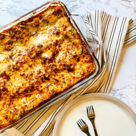 Easy Homemade Meat Lasagna