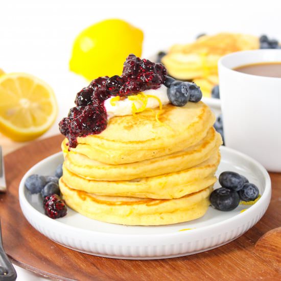 Lemon Ricotta Pancakes