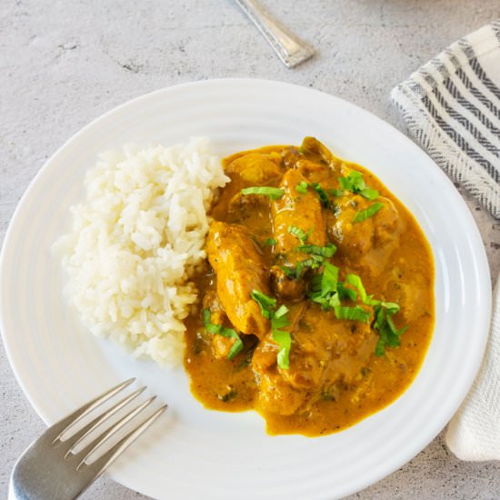 Vadouvan Curry Chicken